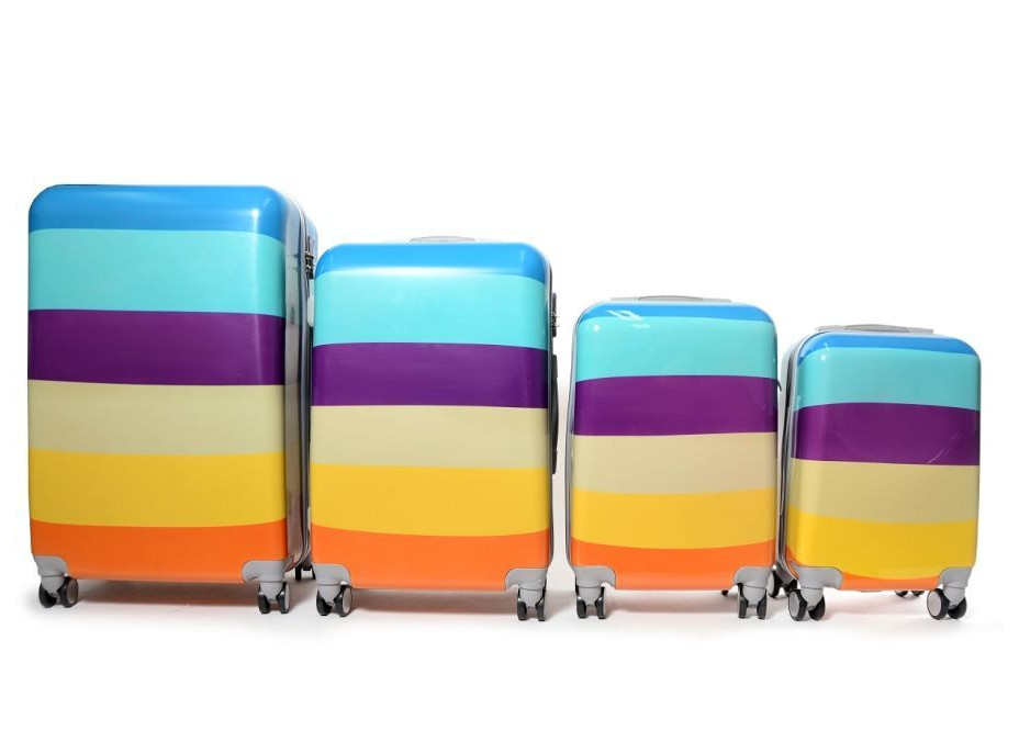 Moderné cestovné kufre RAINBOW