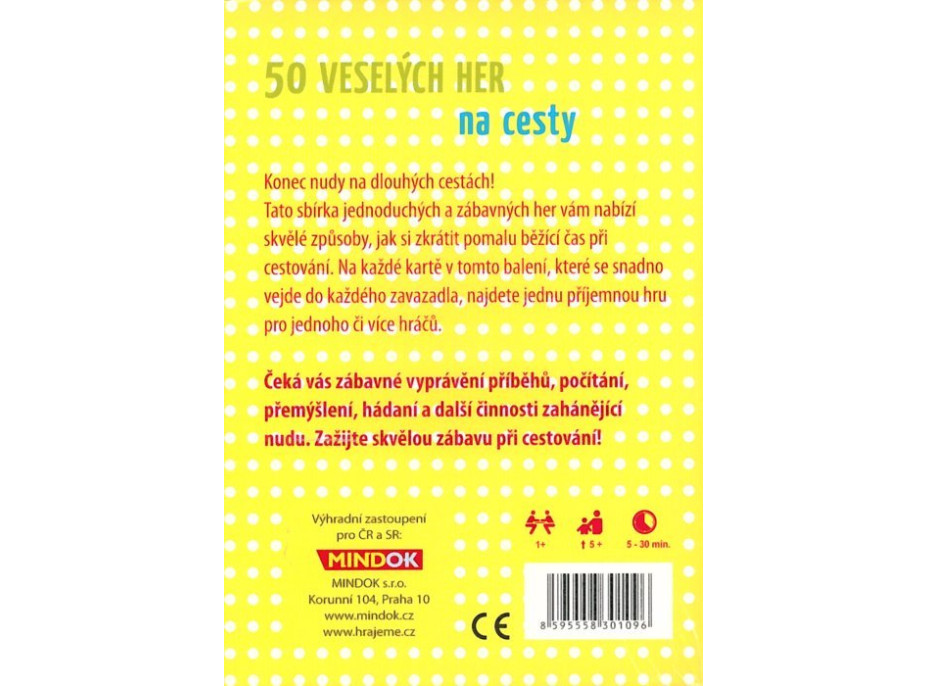 50 veselých hier na cesty