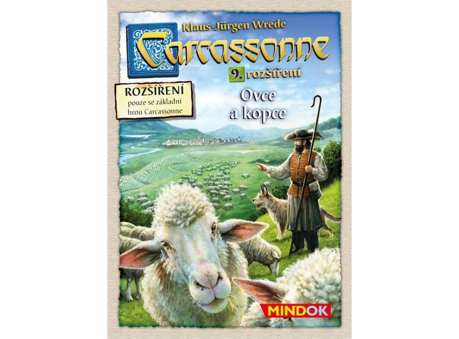 MINDOK Carcassonne: Ovce a kopce (9. rozšírenie)