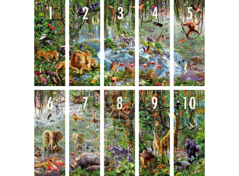 EDUCA Puzzle Divočina 33600 dielikov