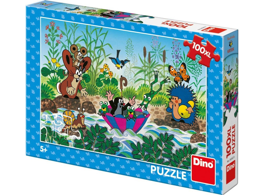 DINO Puzzle Krtkova plavba XL 100 dielikov