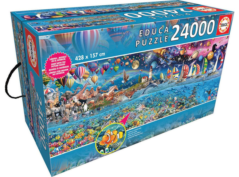 EDUCA Puzzle Život 24000 dielikov