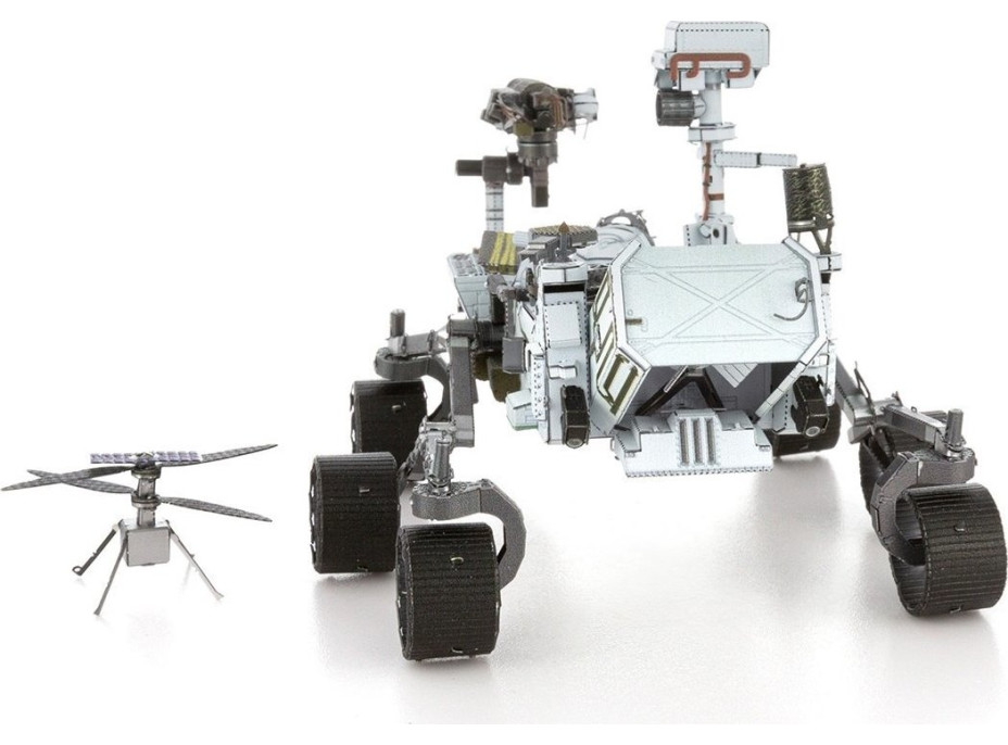 METAL EARTH 3D puzzle Mars Rover Perseverancia & Ingenuity Helicopter