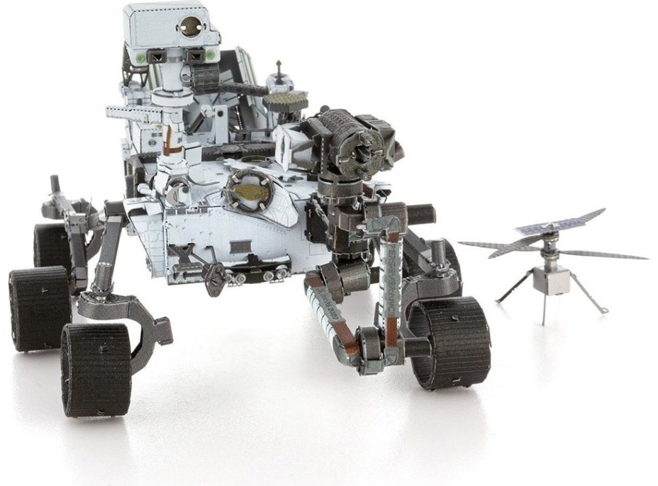 METAL EARTH 3D puzzle Mars Rover Perseverancia & Ingenuity Helicopter