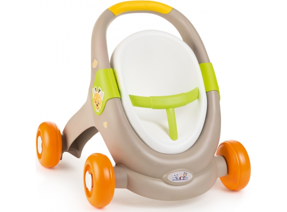 SMOBY Chodítko Minikiss 3v1 zvieratko