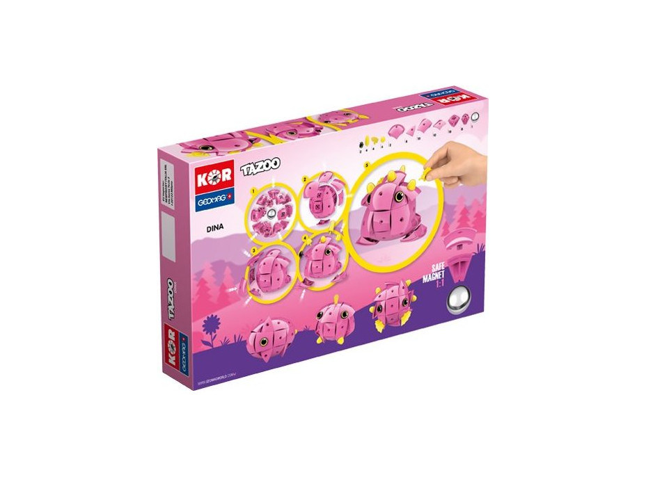 KOR Tazoo DINA - 71 dielikov