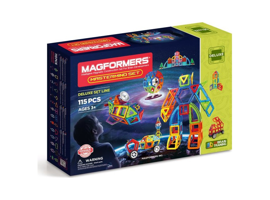 MAGFORMERS Mastermind 115 dielikov