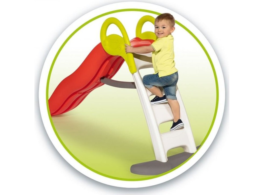 SMOBY Šmykľavka Funny 200cm červená