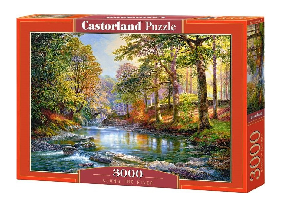 CASTORLAND Puzzle Pozdĺž rieky 3000 dielikov