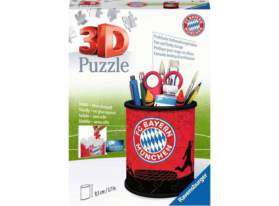 RAVENSBURGER 3D puzzle stojan: FC Bayern Mníchov 54 dielikov