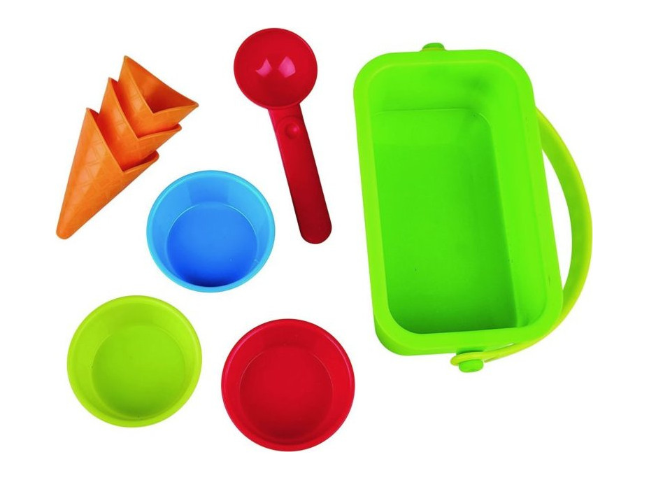 HAPE Formičky na piesok Zmrzlinový set