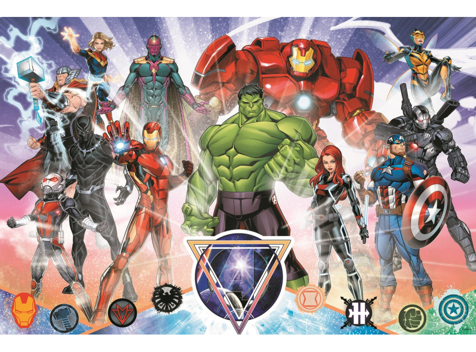 TREFL Puzzle Super Shape XL Avengers 160 dielikov