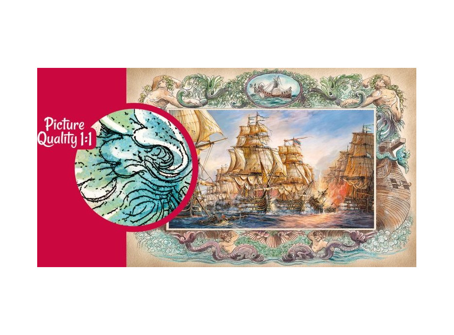 CHERRY PAZZI Puzzle Námorná bitka 2000 dielikov