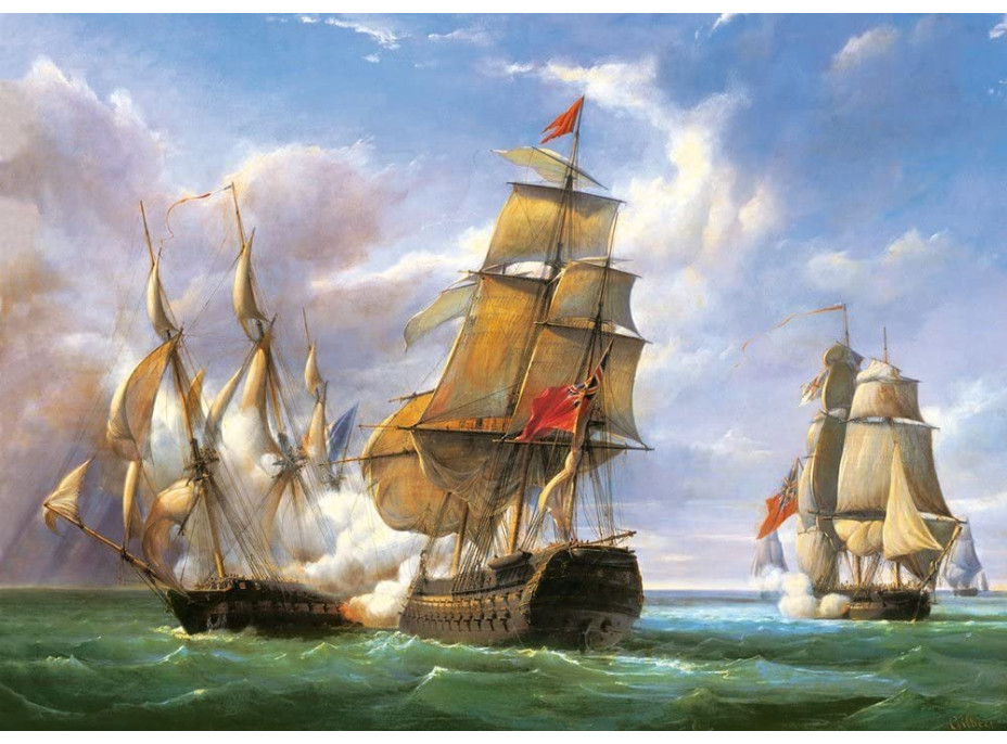 CASTORLAND Puzzle Námorná bitka 3000 dielikov