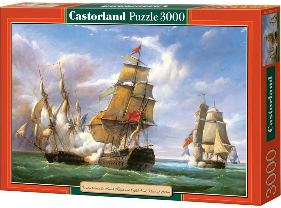 CASTORLAND Puzzle Námorná bitka 3000 dielikov