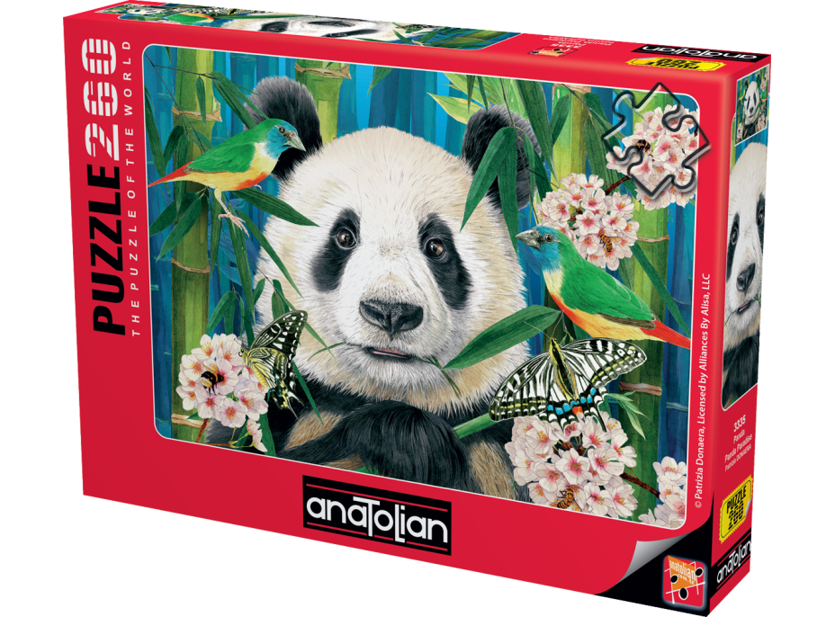 ANATOLIAN Puzzle Panda v raji 260 dielikov