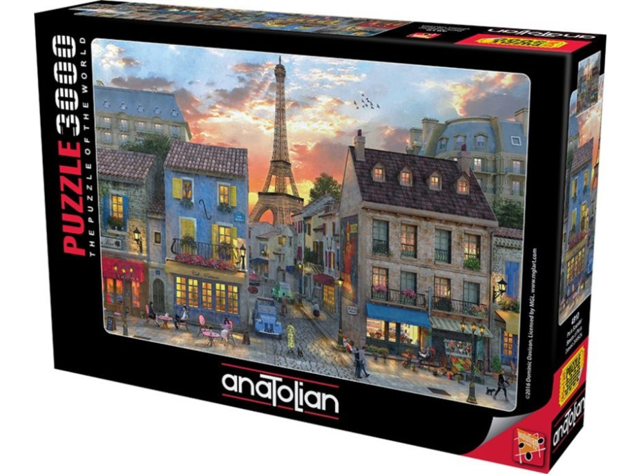 ANATOLIAN Puzzle Parížska ulica 3000 dielikov