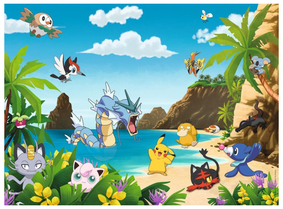 RAVENSBURGER Puzzle Pokémon: Chyť ich všetky! XXL 200 dielikov