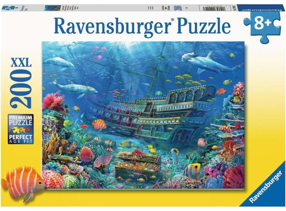 RAVENSBURGER Puzzle Potopená loď XXL 200 dielikov