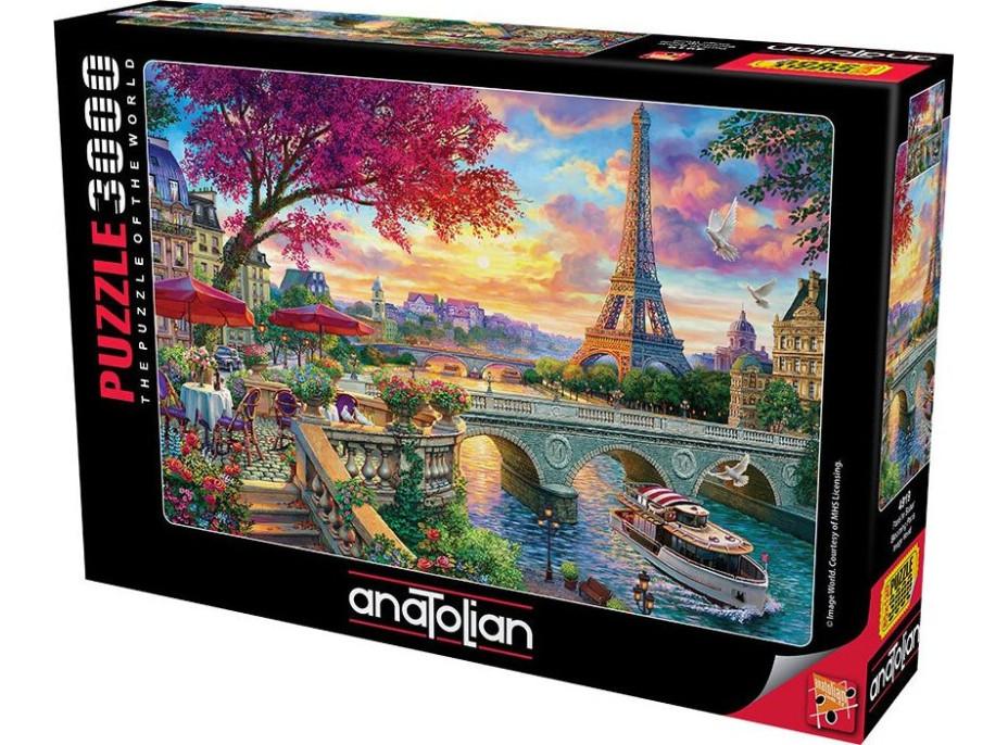 ANATOLIAN Puzzle Rozkvitnutý Paríž 3000 dielikov