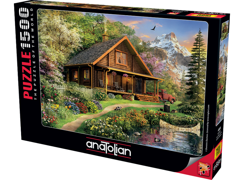 ANATOLIAN Puzzle Zrub 1500 dielikov