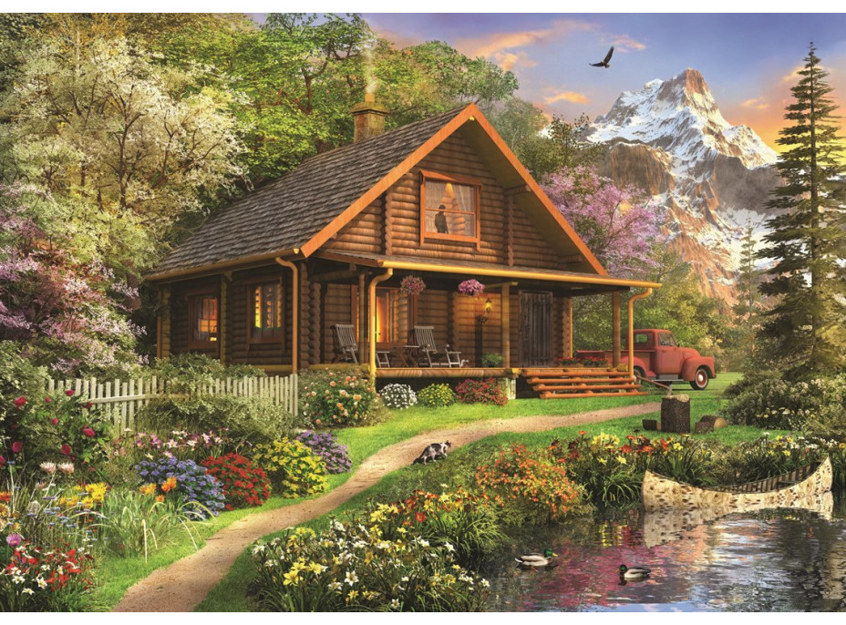 ANATOLIAN Puzzle Zrub 1500 dielikov