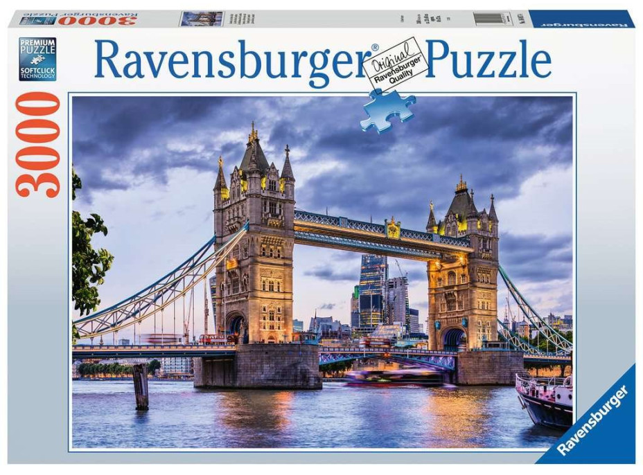 RAVENSBURGER Puzzle Vyzeráš dobre, Londýn! 3000 dielikov