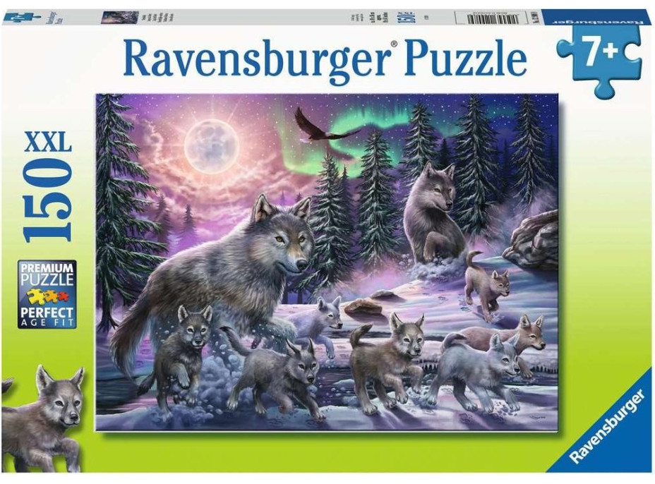 RAVENSBURGER Puzzle Vlci zo Severu XXL 150 dielikov