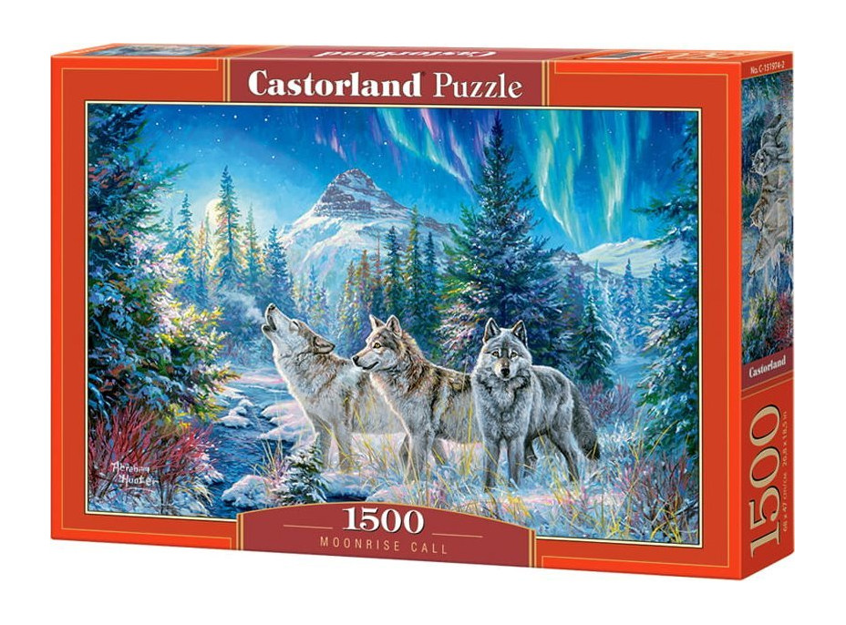 CASTORLAND Puzzle Volanie mesiaca 1500 dielikov