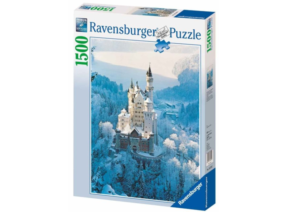 RAVENSBURGER Puzzle Zimné Neuschwanstein 1500 dielikov