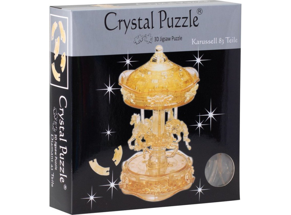 HCM KINZEL 3D Crystal puzzle Kolotoč 83 dielikov