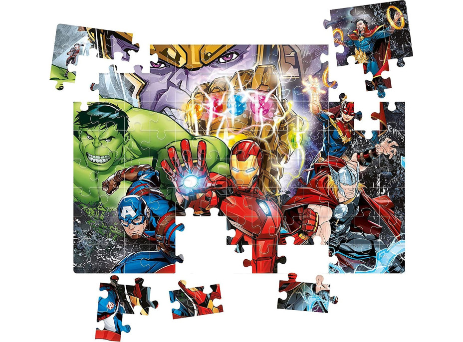 CLEMENTONI Brilliant puzzle Marvel: Avengers 104 dielikov