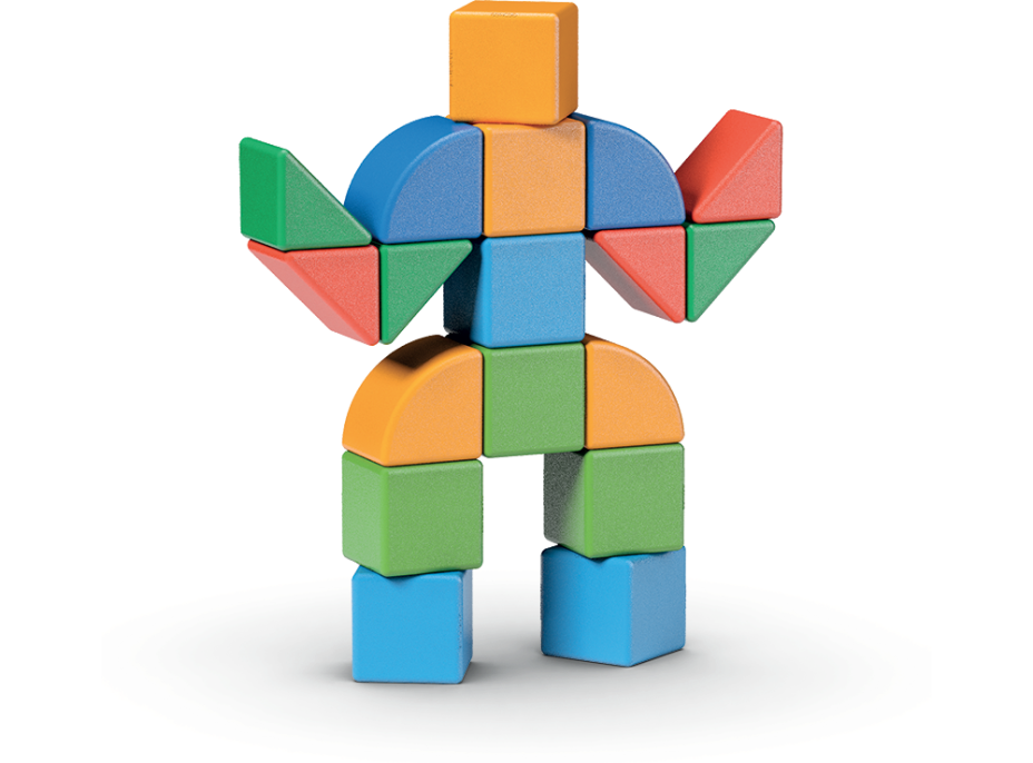 GEOMAG Magnetické kocky Magicube Shapes 25 kociek