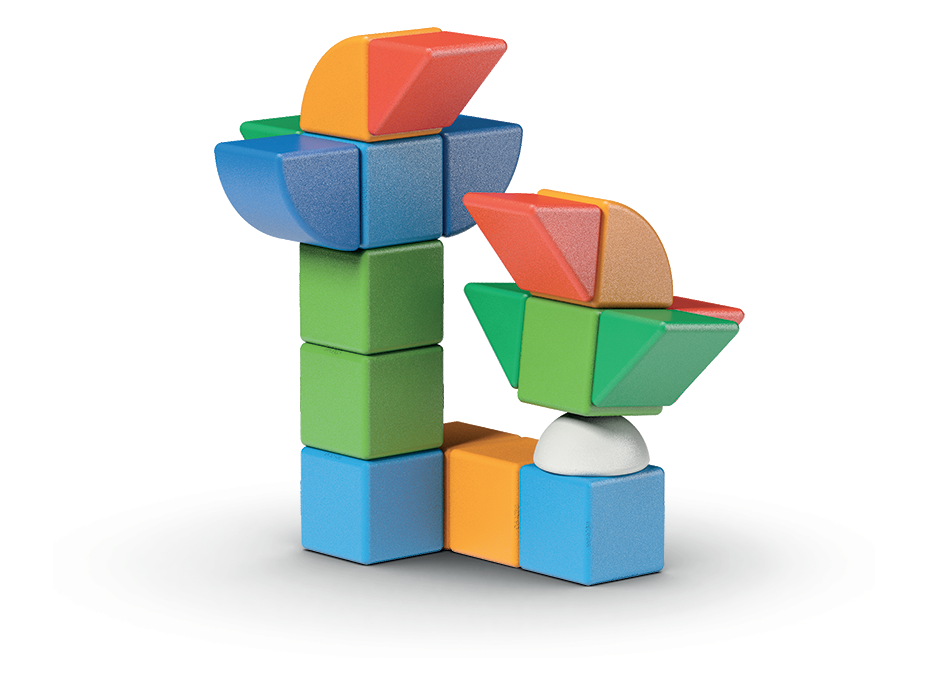 GEOMAG Magnetické kocky Magicube Shapes 25 kociek