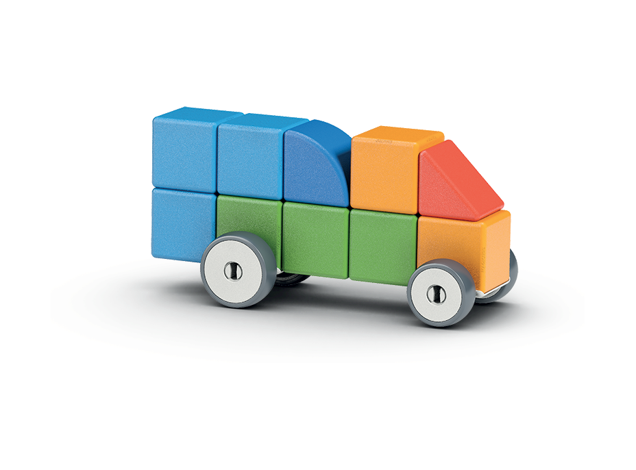 GEOMAG Magnetické kocky Magicube Shapes 25 kociek