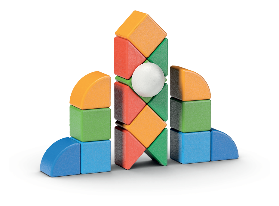 GEOMAG Magnetické kocky Magicube Shapes 25 kociek