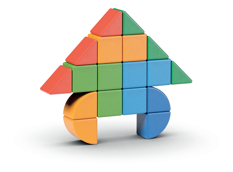 GEOMAG Magnetické kocky Magicube Shapes 25 kociek