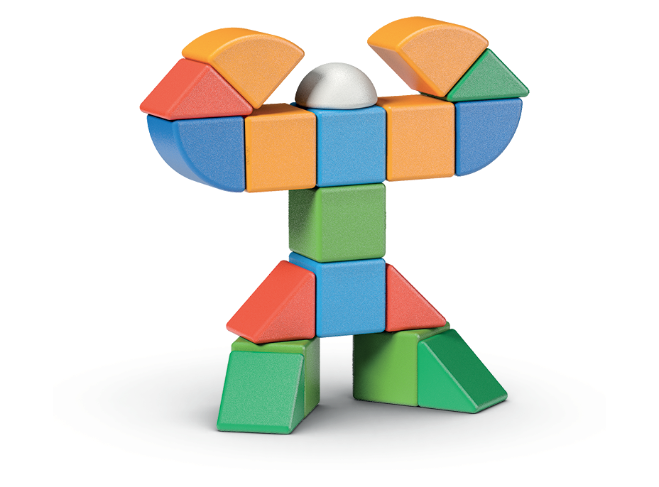 GEOMAG Magnetické kocky Magicube Shapes 25 kociek