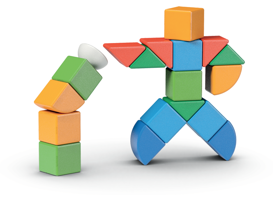 GEOMAG Magnetické kocky Magicube Shapes 25 kociek