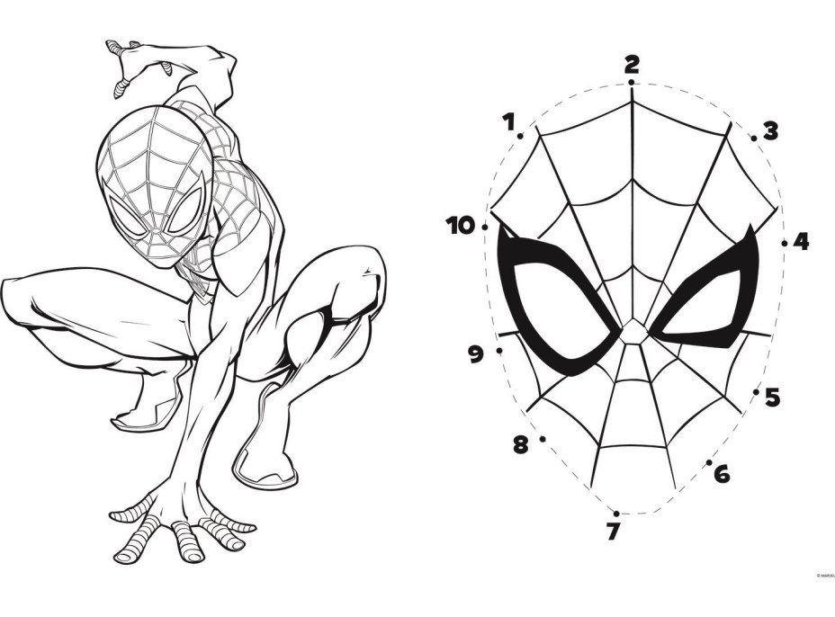 TREFL Obojstranné puzzle Spiderman ide do akcie SUPER MAXI 24 dielikov