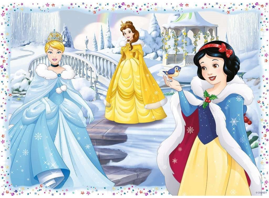 RAVENSBURGER Puzzle Disney: Princezné 4x100 dielikov