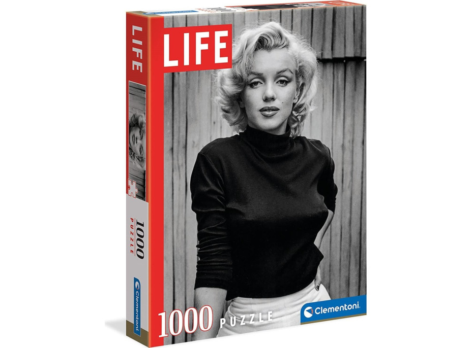 CLEMENTONI Puzzle LIFE: Marilyn Monroe 1000 dielikov