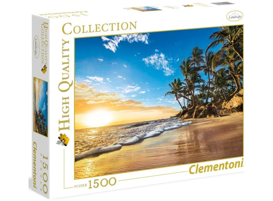 CLEMENTONI Puzzle Tropický východ slnka 1500 dielikov