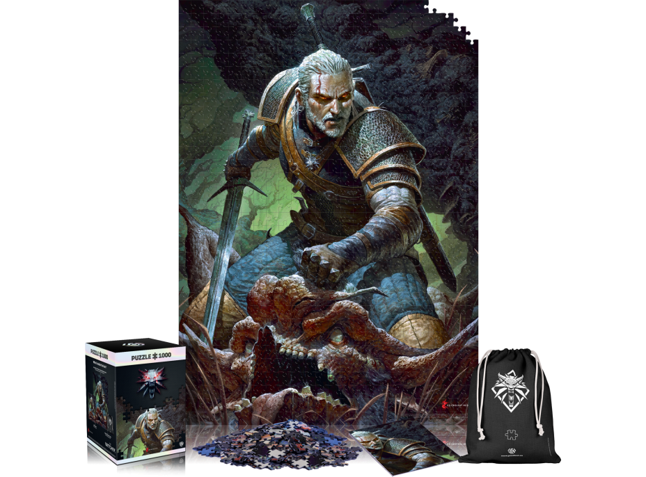 GOOD LOOT Puzzle Witcher - Dark World 1000 dielikov