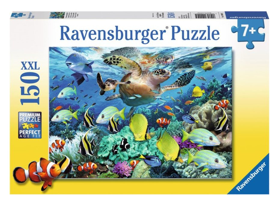RAVENSBURGER Puzzle Raj pod vodou XXL 150 dielikov