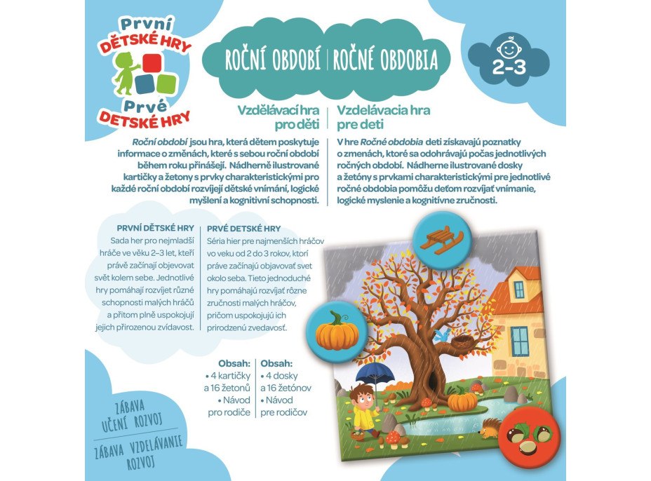 TREFL Prvé detské hry: Ročné obdobie