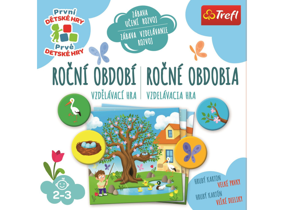 TREFL Prvé detské hry: Ročné obdobie