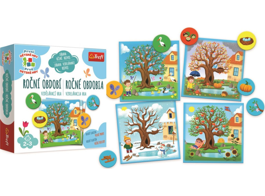 TREFL Prvé detské hry: Ročné obdobie