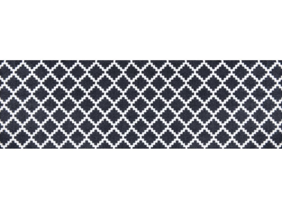 Protišmykový behúň Home Black White 103156