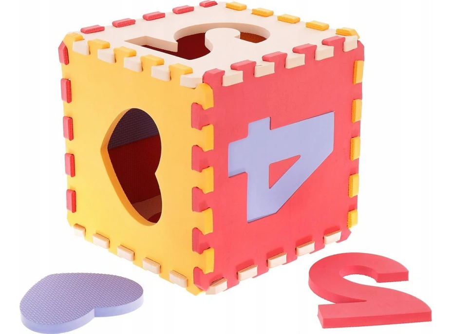 Matadi Penové puzzle Číslica a tvary (28x28)